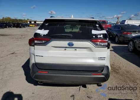 2020 Toyota Rav4 Limited из США, поврежденный, VIN JTMDWRFV4LD548412